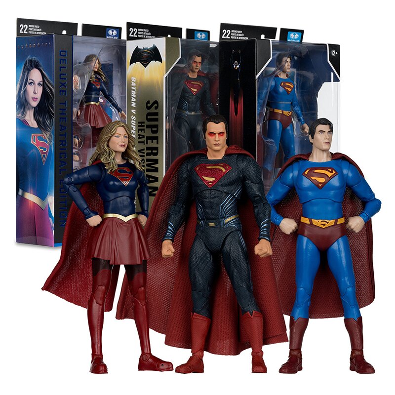 ToyNewsInterna1's tweet image. Pre-Order Alert: McFarlane #Toys DC Multiverse Superman Returns: Superman, BvS Heat Vision Superman and Theatrical Editon 2015 Supergirl Figures dlvr.it/TRy7HL