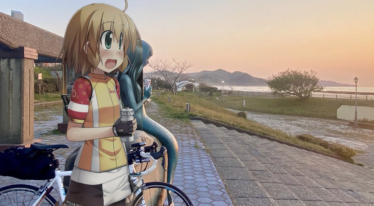 501jointfighter's tweet photo. 亜美ちゃんHBD！
自転車始めてなきゃ見られない世界、まだまだ一緒に見ようね
 #倉田亜美生誕祭
#ろんぐらいだぁす https://t.co/s5TbOSUT2H