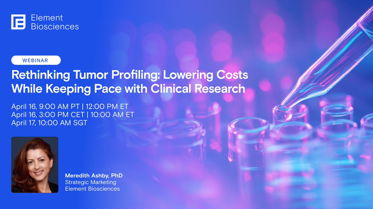Element Biosciences tweet media