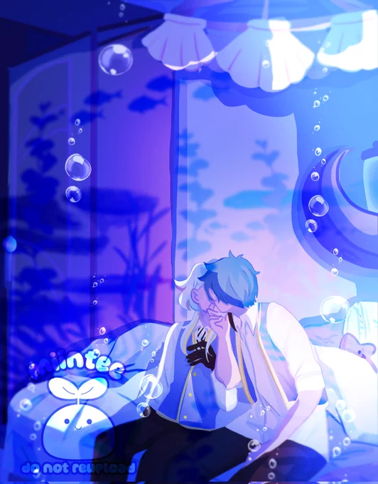 twst oc / 100 days 🦈💫 (1/2) 