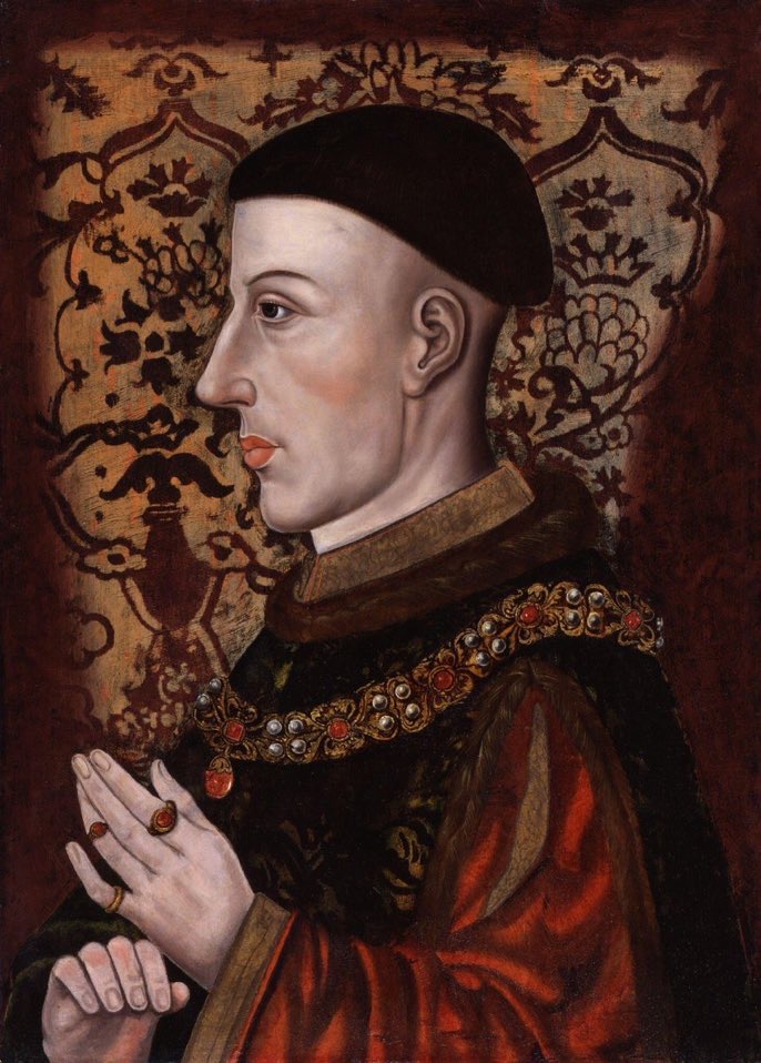 jdmccafferty's tweet image. 9 Apr 1413: Henry V crowned King of #England #otd at #Westminster on Passion Sunday (NPG)