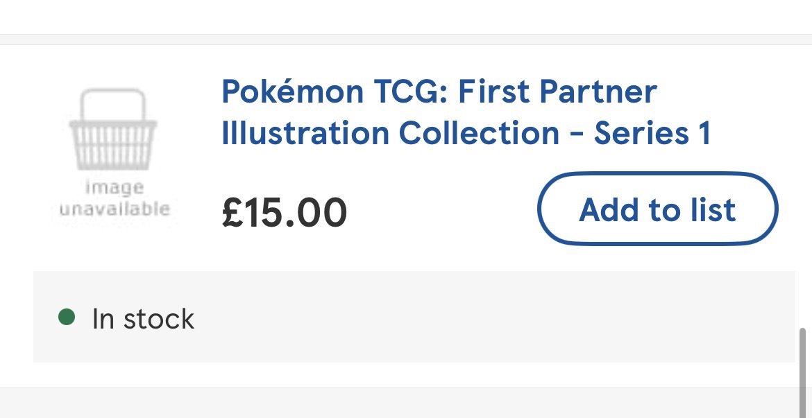Pokemon UK PBST - Restock Alerts & News tweet media