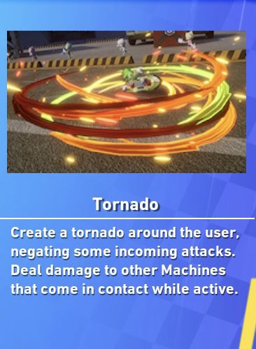corbanator2000's tweet photo. Tornado: Decrease hit box size and duration 

To be brief, this thing is too oppressive for a defence item currently and needs something done to it. A hit box reduction and duration decrease seem like a good starting point. 

🧵12/13 https://t.co/FXTtrWvd5g