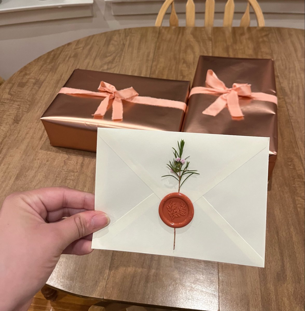 I hope all my fellow Real Lovers know you can buy glue gun wax sticks and make your own seals