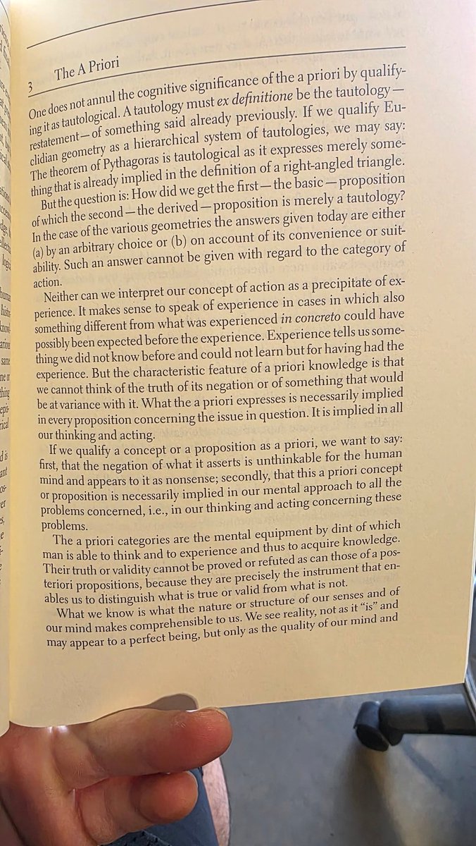 burnthalies's tweet photo. Ludwig von Mises on apriorism, from The Ultimate Foundation of Economic Science https://t.co/BoGDEft5KO