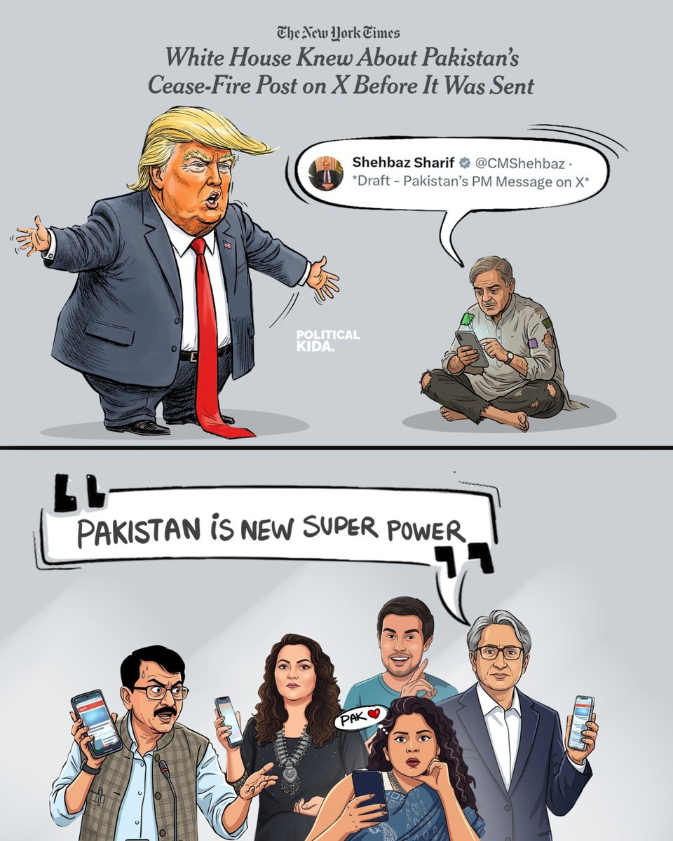 Real Pakistanis are mocking Shehbaz....
Pakistanis living in India sucking Shehbaz...