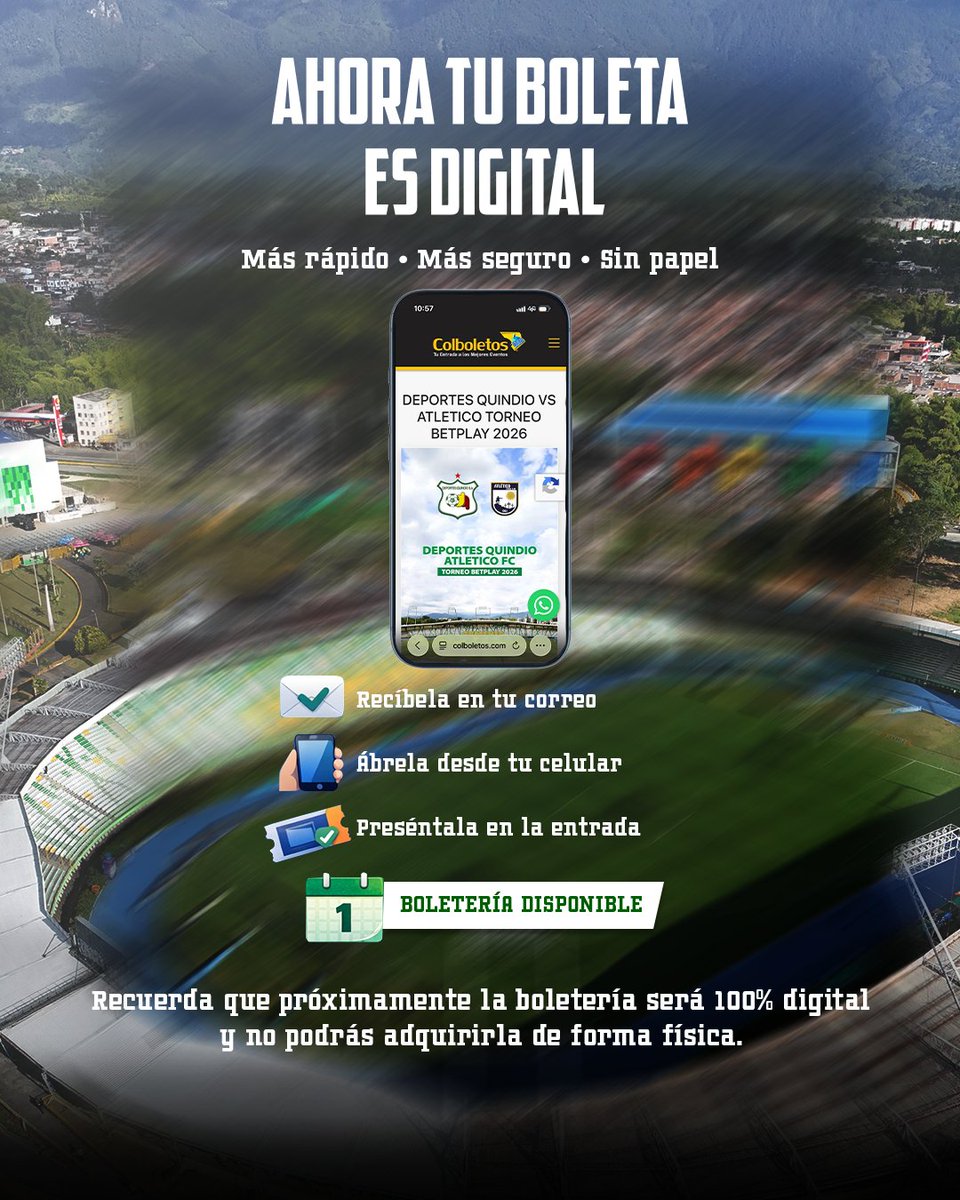 Deportes Quindío S.A tweet media