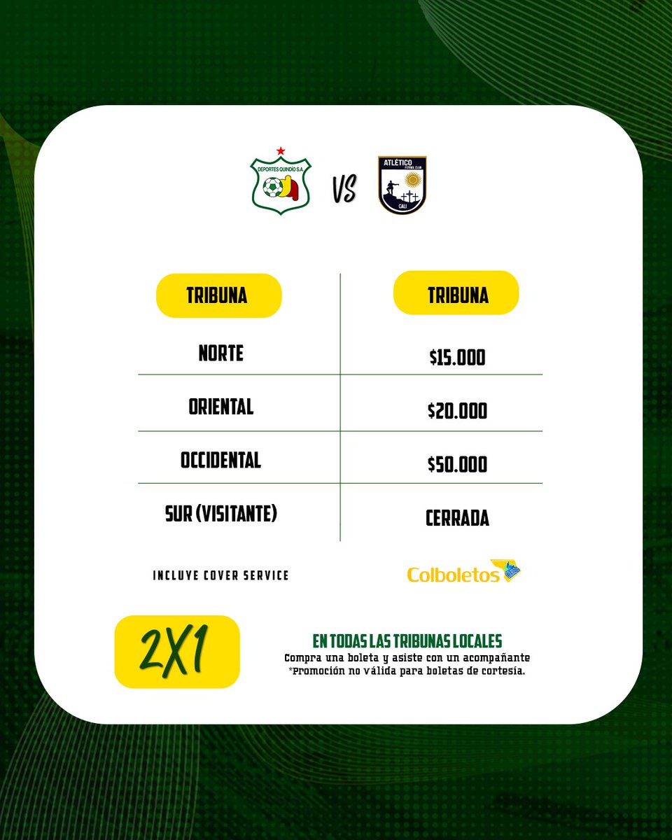 Deportes Quindío S.A tweet media