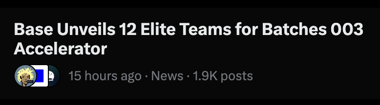 on a call now with these teams and they are in fact elite