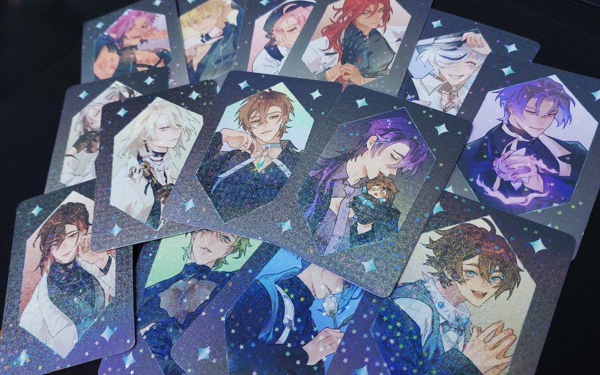 yureith_69's tweet photo. A bit of fan merch~ I decided to celebrate the game's anniversary with everyone who loves it as much as I do by making keychains and collectible cards.

P.S. Unfortunately, I'm not able to ship this merch internationally, but happy to at least share it with you here~
#NUCarnival https://t.co/N1sTfSCkJk