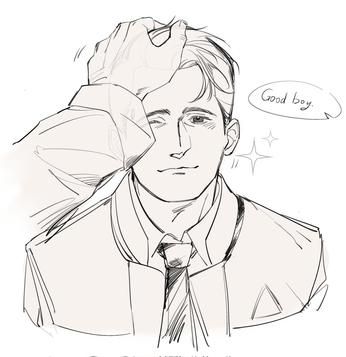 speechless_DBH's tweet photo. good boy……? https://t.co/XxEYvwHtZy
