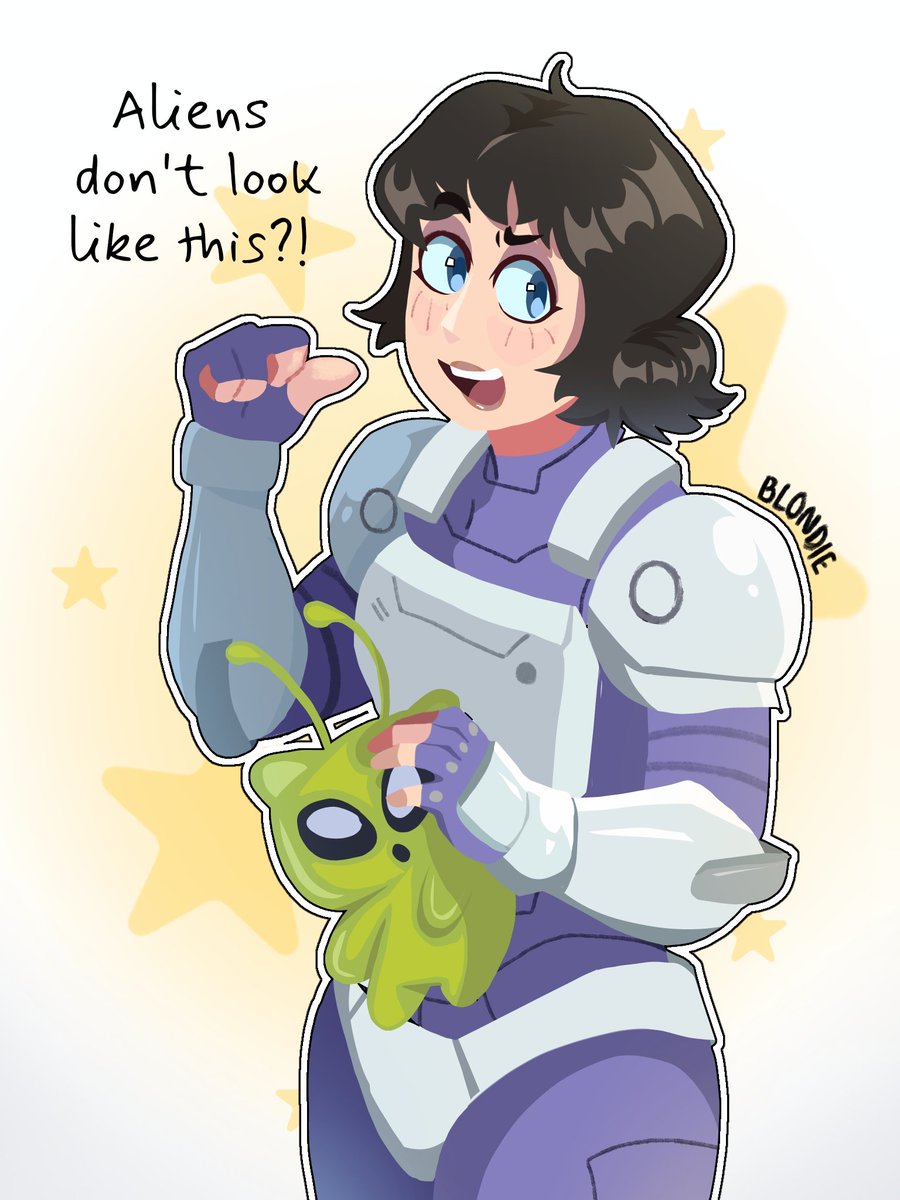 Blond🛸📢❗(Open Comms)❗ tweet media