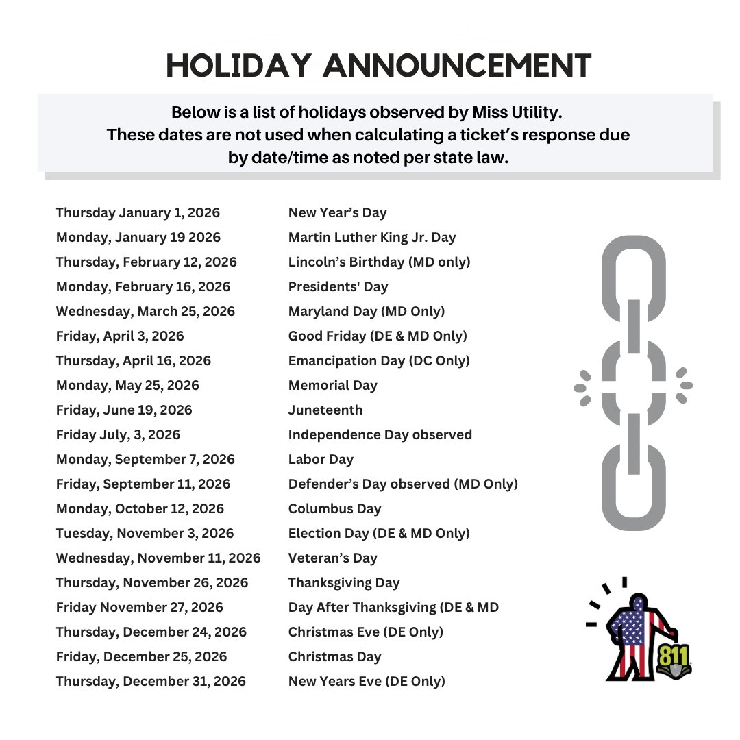 Miss Utility tweet media