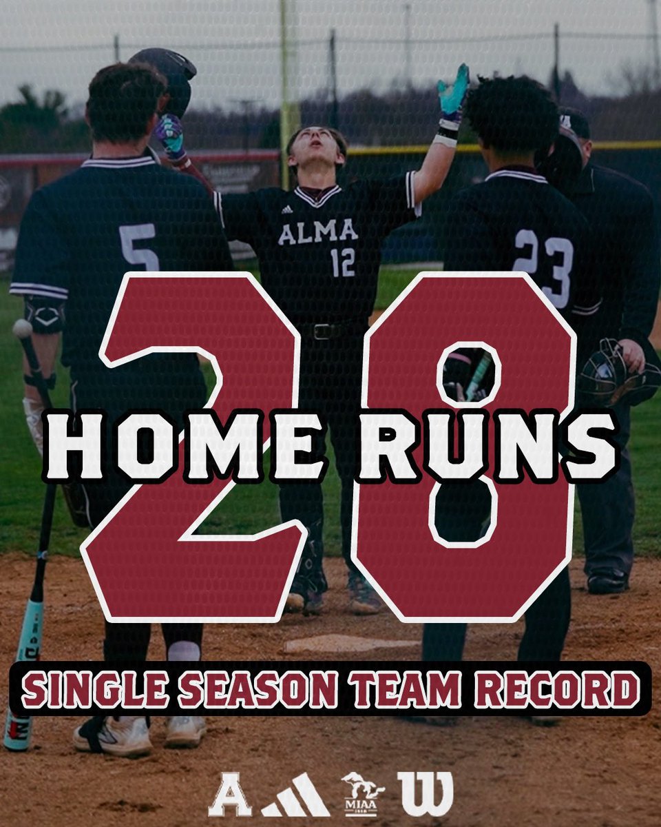 Alma College Baseball tweet media