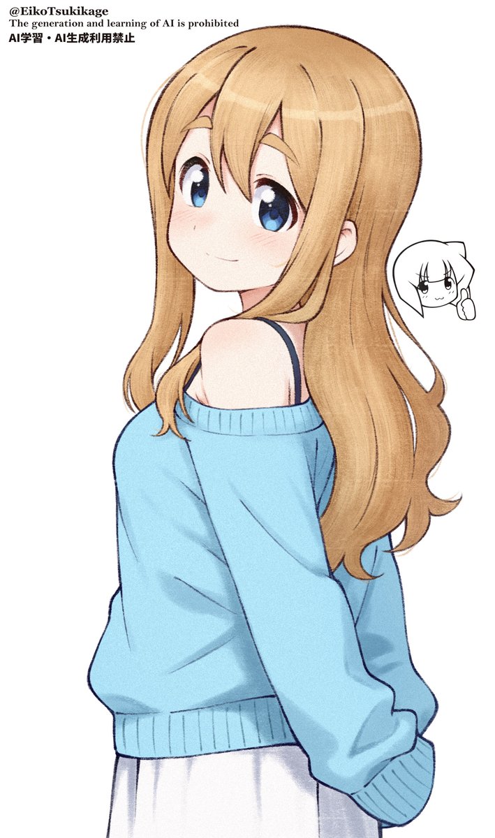 eikotsukikage's tweet image. ムギちゃん  
間違ったバージョンを投稿してしまいました、すみません〜

「 #keion #けいおん 」