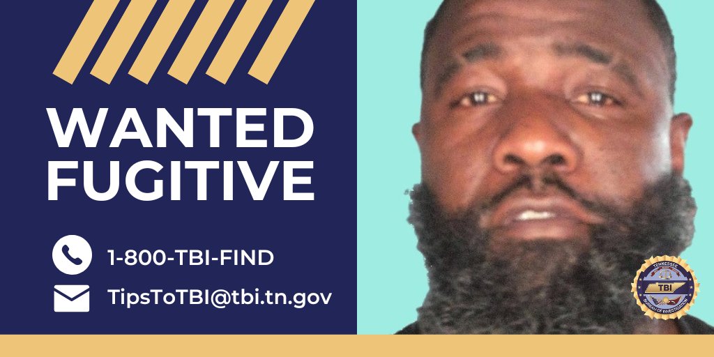 #FugitiveFriday: Have you seen #TNMostWanted fugitive Danell Maxwell? He’s wanted on several charges, including Attempted 1st Degree Murder of a Memphis police officer.

Have info? Call 1-800-TBI-FIND.
A reward of more than $30,000 is being offered for info leading to his arrest.