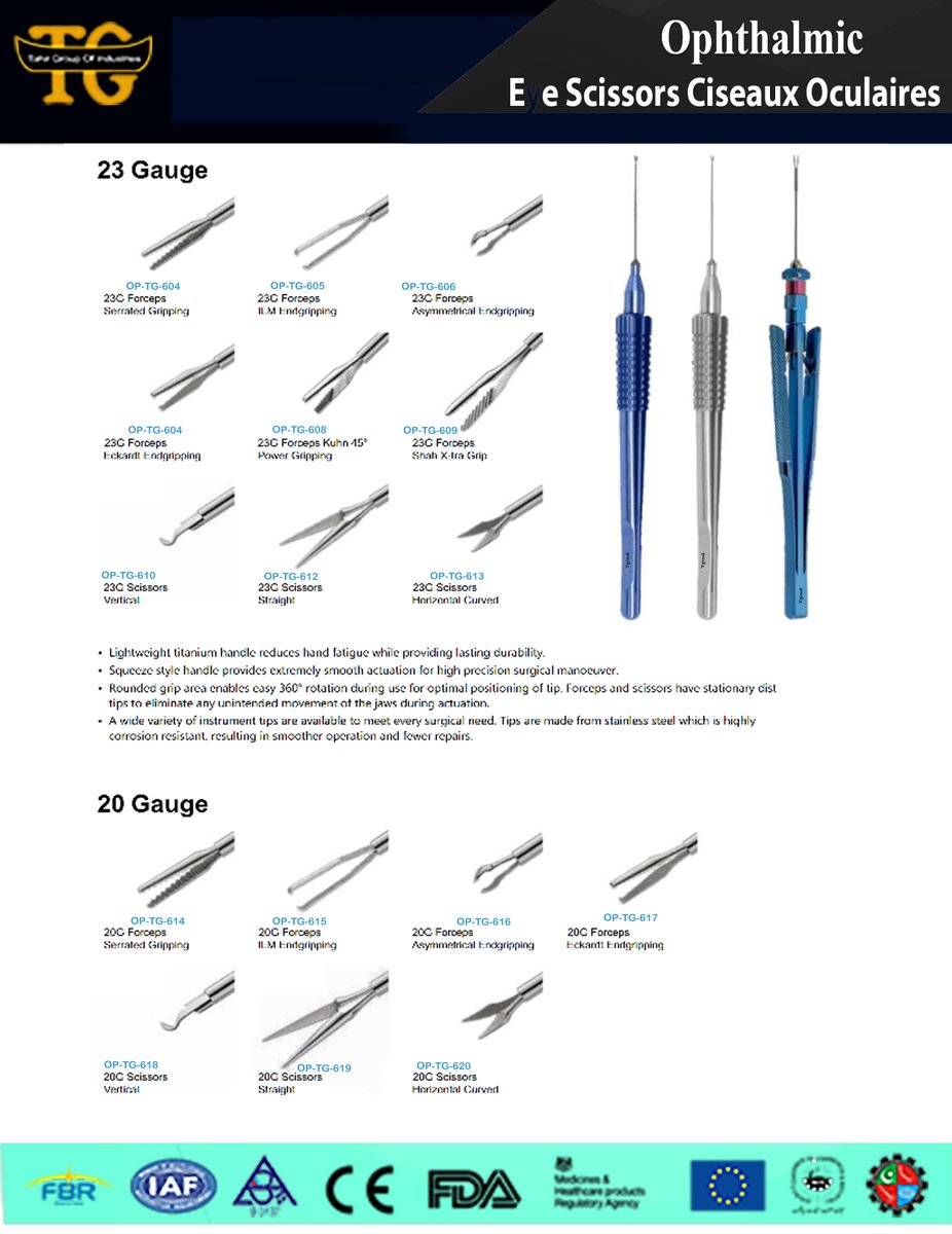 tgindsh's tweet image. Ophthalmic Eye Scissors Ciseaux Oculaires

#ophthalmic #eyesurgery #microsurgery 
#eyeforceps #eyescissors #eyeinstruments 
#eyecataract #ophthalmology