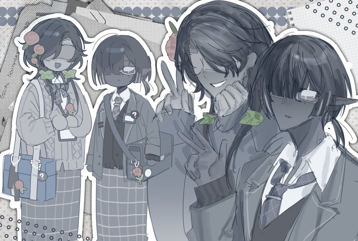 deadendseason's tweet image. #nezoshokifanart #mugmfanart
gakuparo
drawing my favs facing my problems: calculus