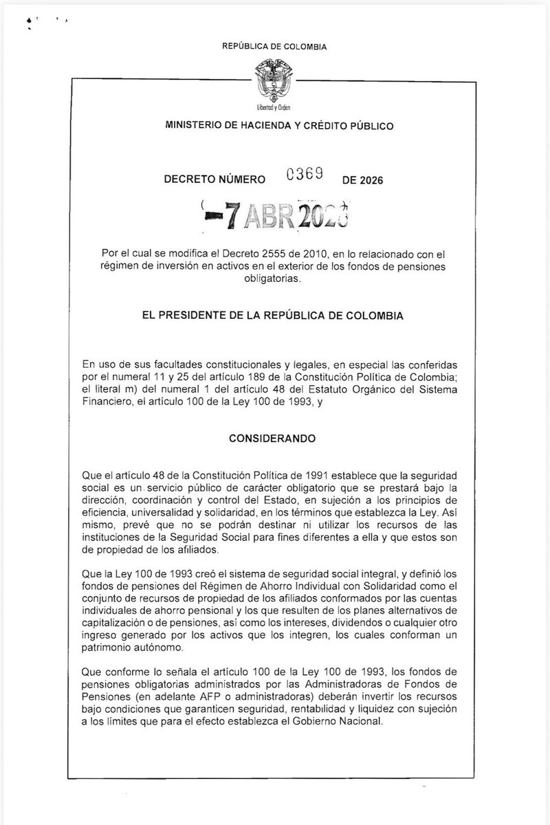 ÚltimaHoraCaracol tweet media