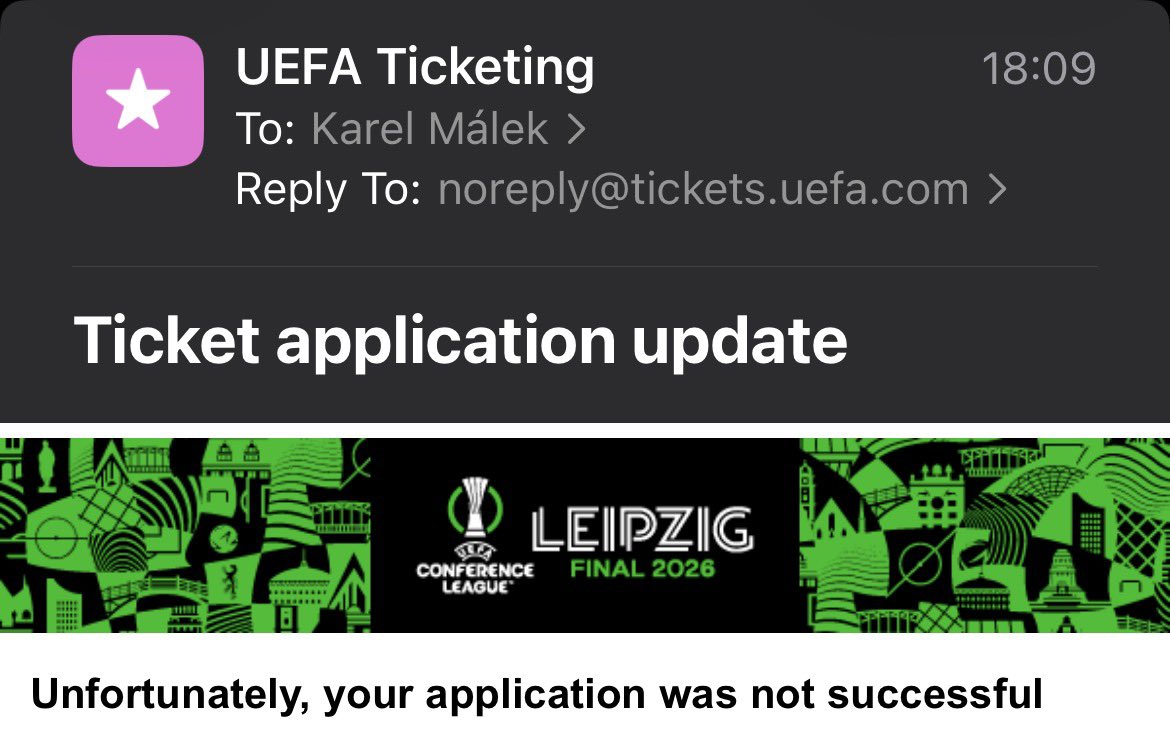 Destinace: FOTBAL tweet media