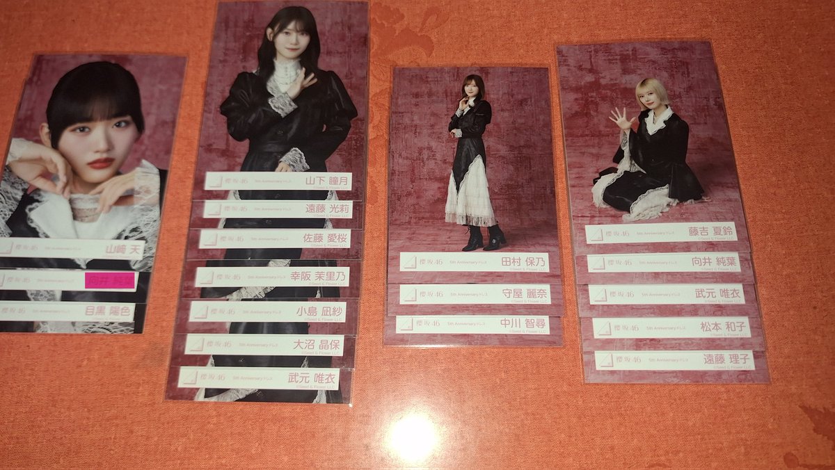 乃木坂櫻坂生写真トレ垢 tweet media