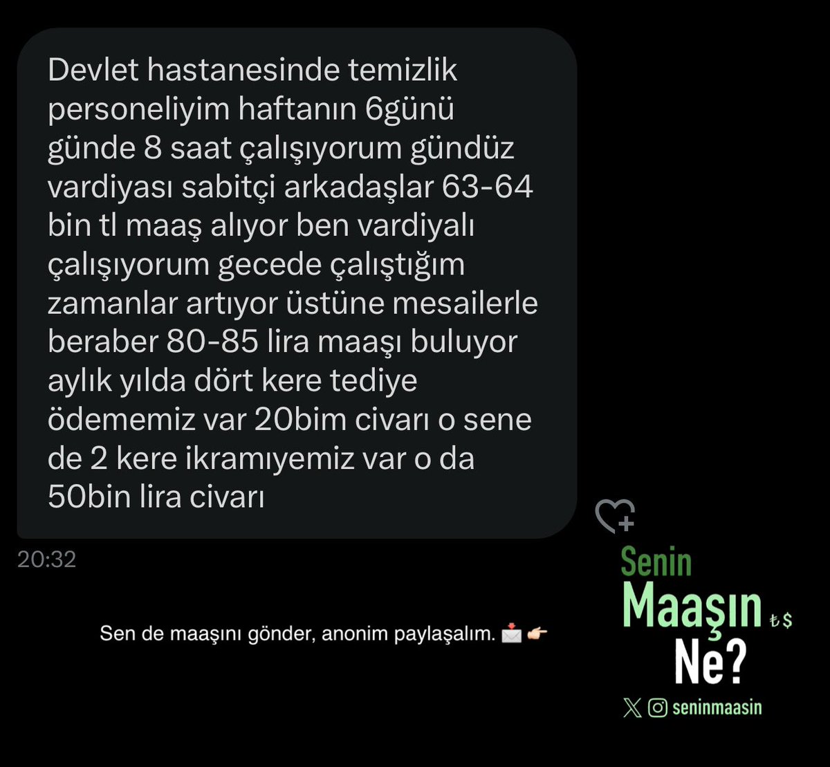 Senin Maaşın Ne? 💸 tweet media