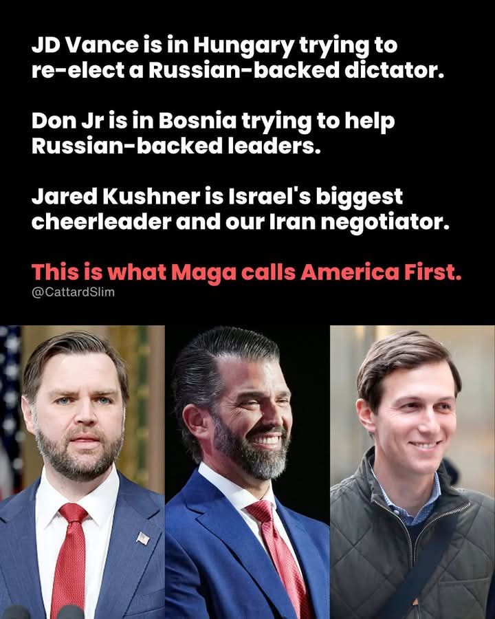 MediaBusters6's tweet photo. The Grifters got GRIFTED!
But because they are all money-grubbing fascists who do not love America or democracy-they bought Netanyahu's BS
They only love money & Power & will do anything to acquire & keep it
They are all TRAITORS to US
#GOPTraitorsToDemocracy https://t.co/HHdmbwTaSJ