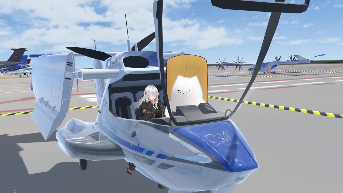 Virtual Reality Air Force(V.R.A.F)公式 tweet media