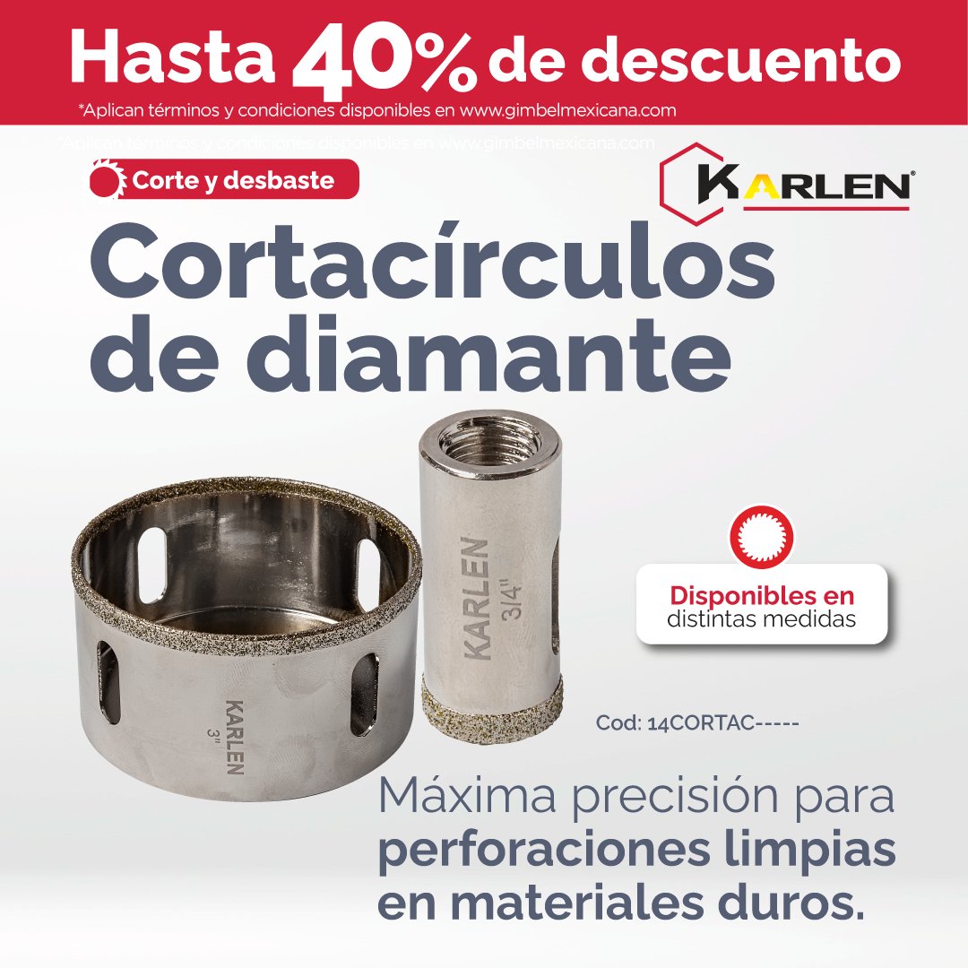 KarlenTools's tweet photo. 💎⚙️Los cortacírculos recubiertos de diamante ofrecen cortes más limpios, mayor resistencia al desgaste y un desempeño confiable en cada trabajo.

Ideales para profesionales que buscan resultados
precisos. 💪
Visita https://t.co/V2wZ5rDcJM ✅
#Karlen #Cortacirculos https://t.co/mO3vEvkqaR