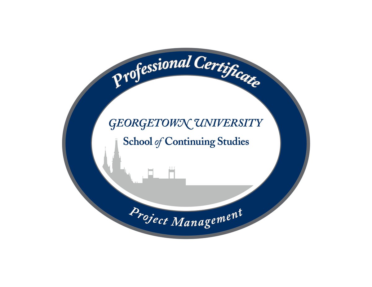 Georgetown University Professional Certificates tweet media