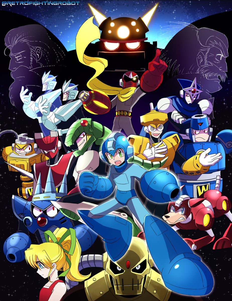 Retro Fighting Robot - COMM OPEN tweet media