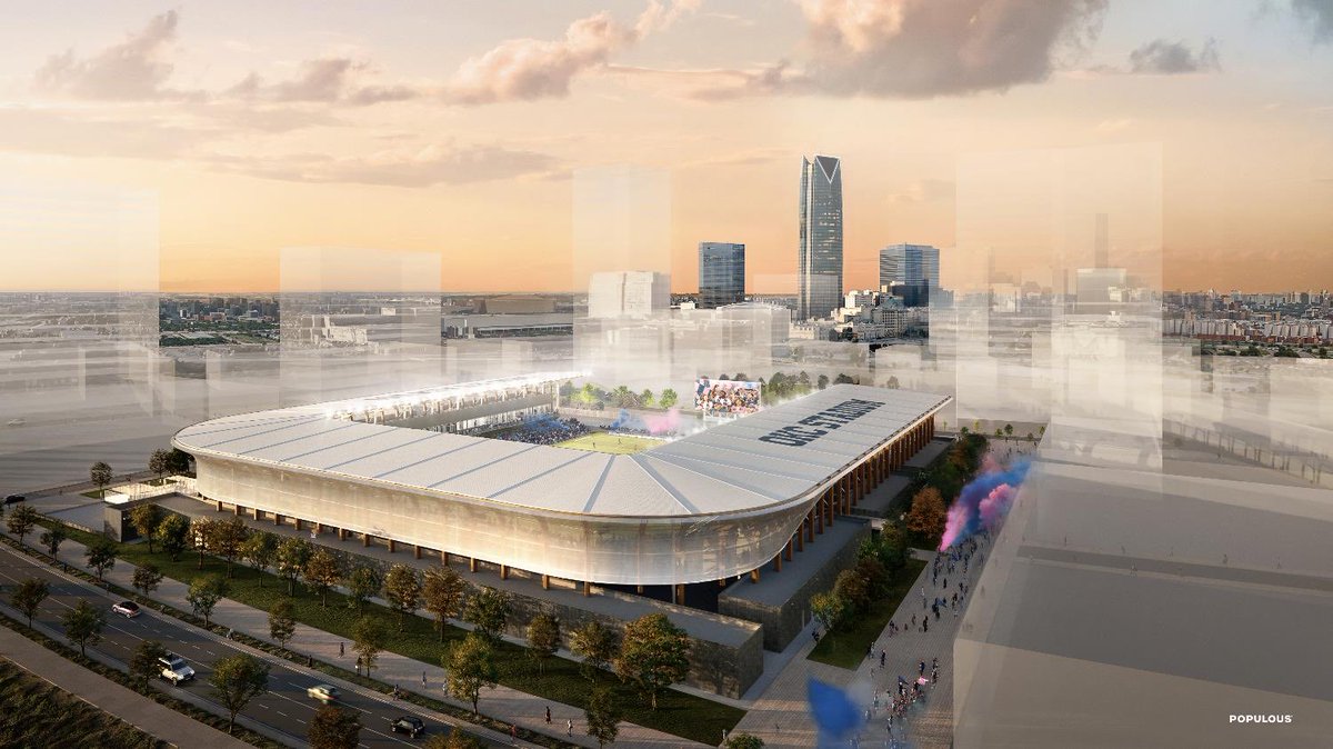 aaron_weird's tweet photo. OKC in 2028: New NBA Thunder Arena, 2028 Olympics - Softball and White Water, New Multipurpose Stadium - UFL and USL https://t.co/z6OcbGcsZD
