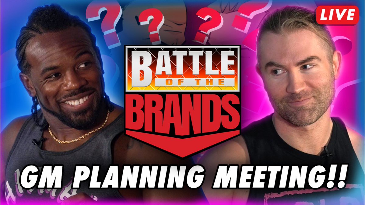 UpUpDwnDwn's tweet photo. Hey You People! 🫵
@austincreedwins and @MmmGorgeous are LIVE NOW planning the upcoming season of #BOTB! If you want your input on next season's rules, head over #UUDD and let your voices be heard 🗣️
https://t.co/oUy1l1HEQE https://t.co/IdvQ30Vb6J