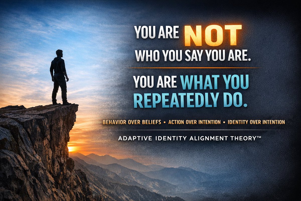 dodsyg's tweet photo. Your life is not a reflection of your intentions. It is a reflection of your patterns. https://t.co/DhL6focuAm