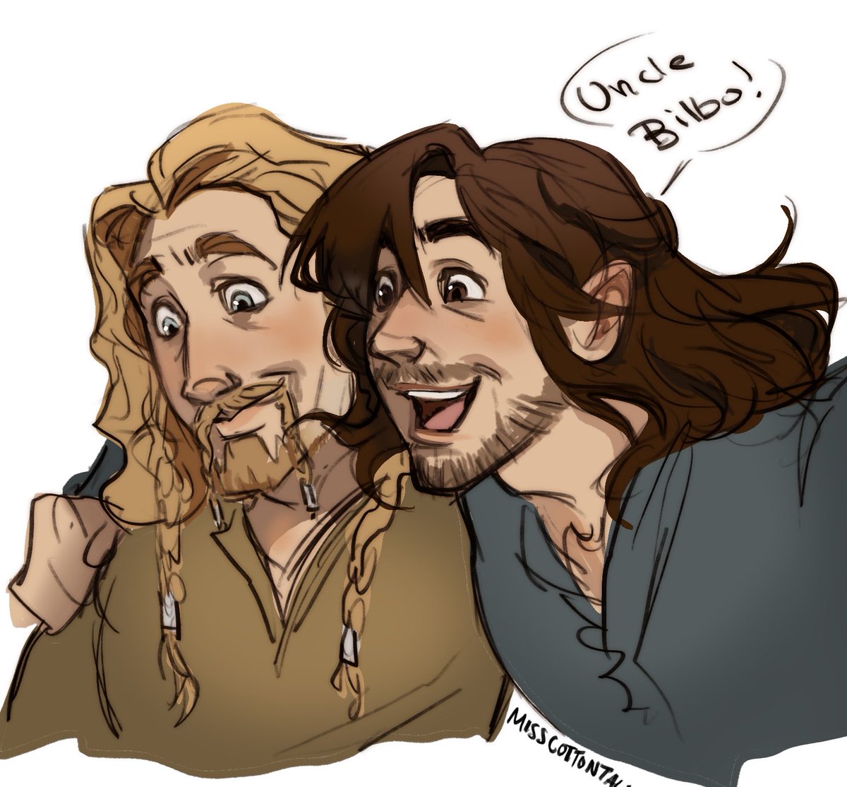 Fili and Kili my beloved #thehobbit