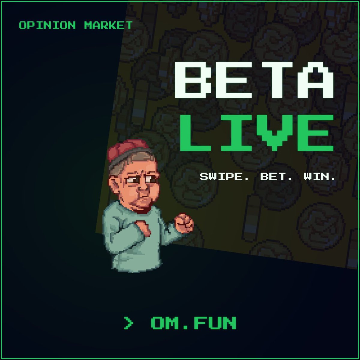 xyz_verse's tweet photo. 🚀 Beta live. swipe, bet, win. 🚀

Forget about "right" or "wrong" answers - those don't exist here. It’s just you, the pool, and rewards in USDC. 💵

How it works: ⚙️
You’re not betting on facts. You’re betting on where the money goes.
Example: "Messi or Ronaldo?" The side that attracts the most volume wins the whole pot. Simple as that.
