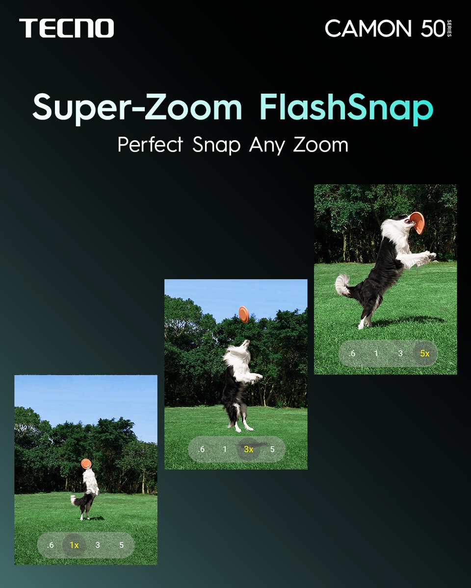 TECNOMobileSN's tweet photo. Un zoom parfait, un instant capturé

Avec Super Zoom + FlashSnap, chaque mouvement reste net, même en plein zoom. Passe de loin à ultra proche sans perdre un seul détail

Peu importe la distance, le moment est toujours parfait.

#SuperZoom #FlashSnap #TECNO #CaptureTheMoment #ShotOnCamon #TECNOAI