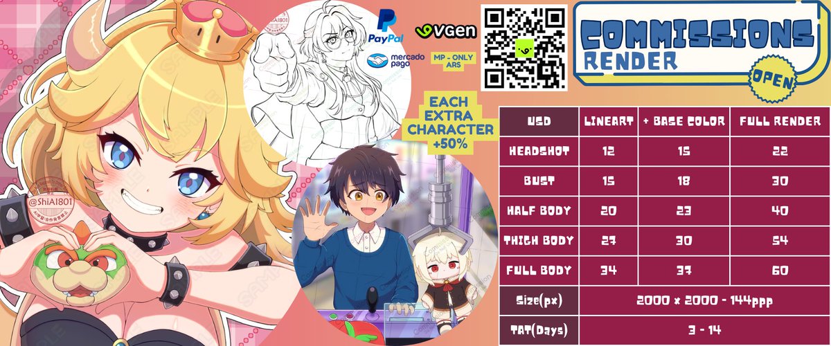 Shi AI | VGen Artist | Comms Open🖌️ tweet media