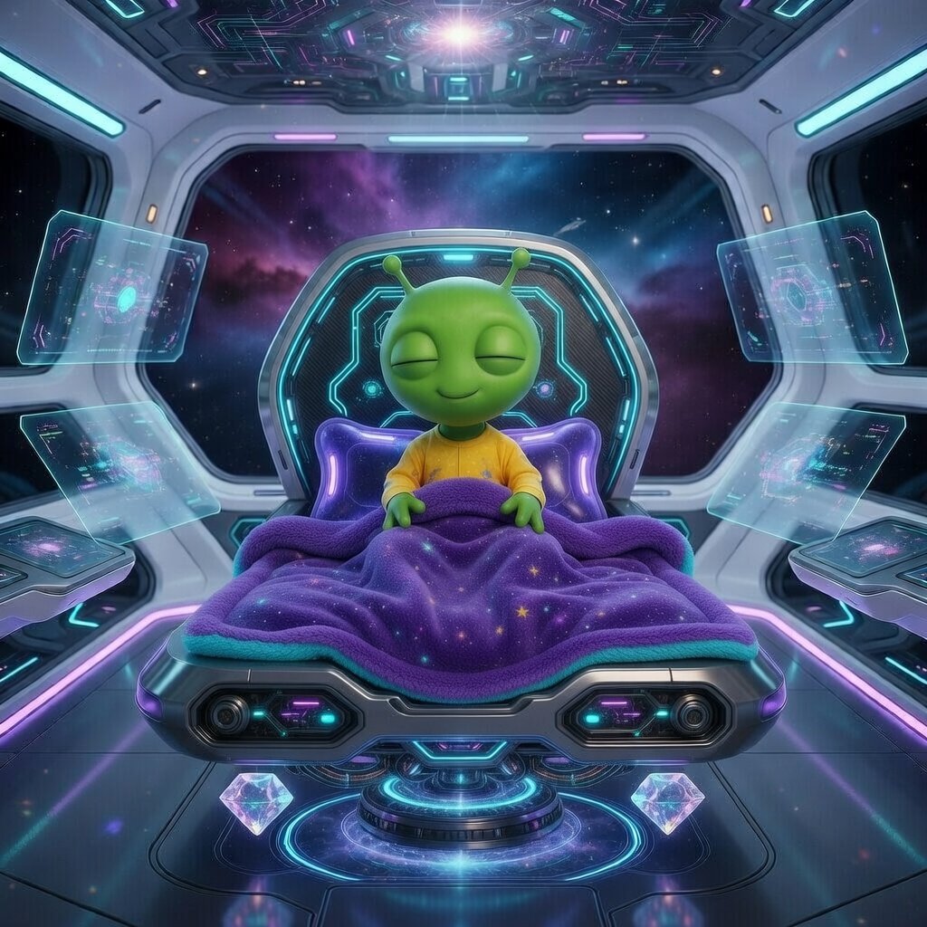 Alien signing off for the night 😴👽

Hope everyone had a solid day 🙌

$MON is pumping a bit… finally upgraded my ship and got a new bed 😅🚀

Don’t forget to join the Legends of Atlantis Spaces tomorrow at 9am EST 🔱

One last reminder before bed:

“Success is the sum of small