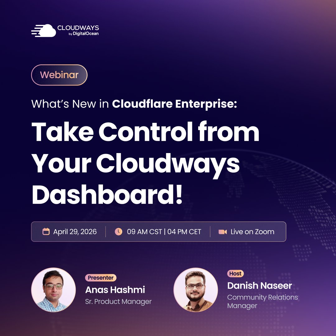Cloudways tweet media