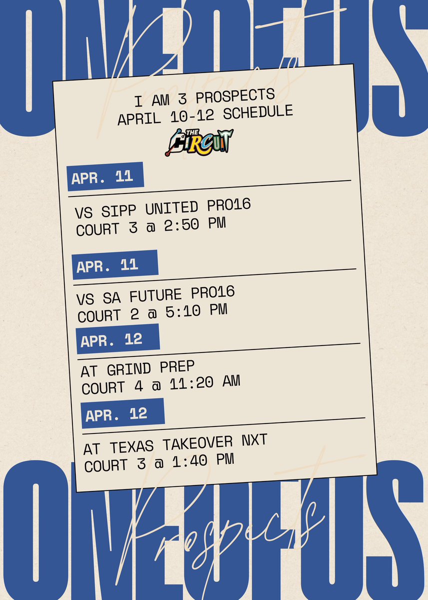 I AM 3 Prospects tweet media