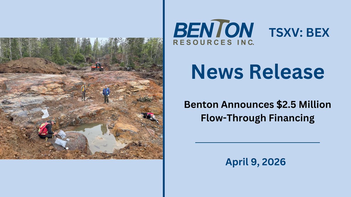 Benton Resources tweet media