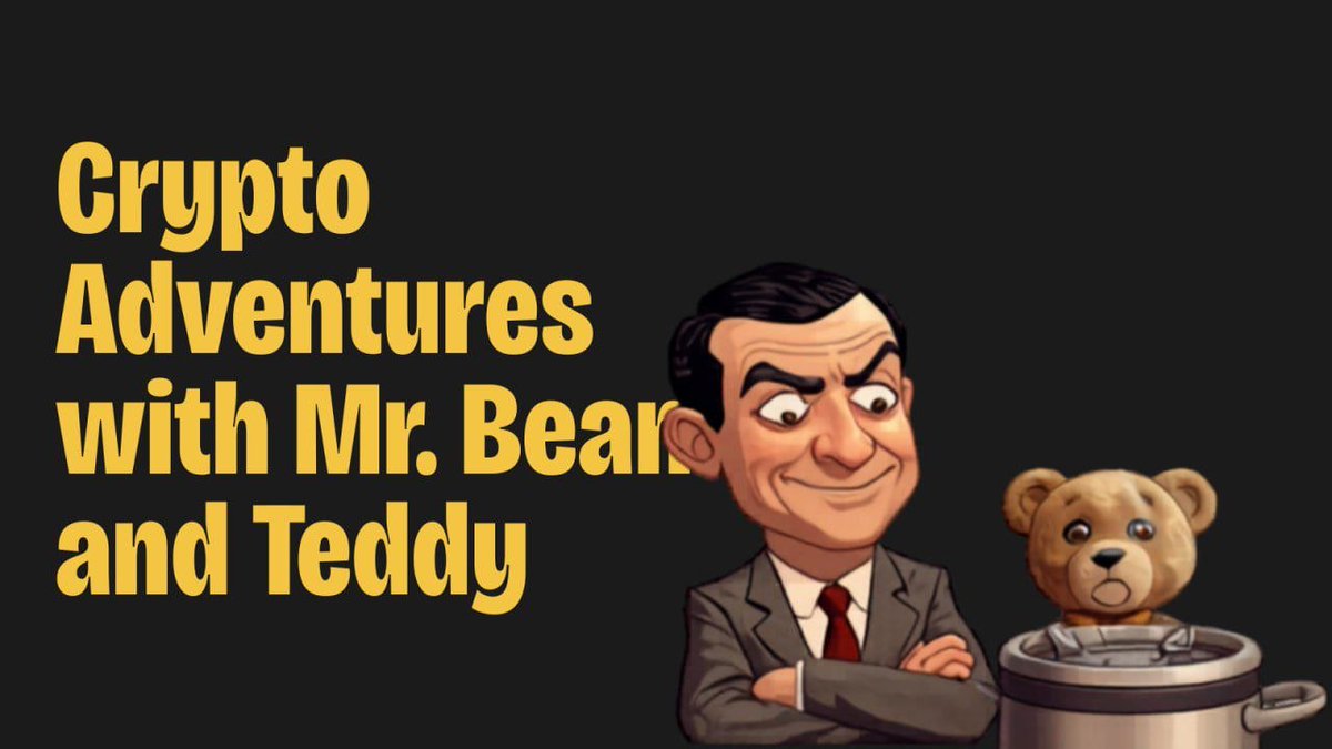 teddybeancoin's tweet photo. Crypto isn’t just charts… it’s a whole adventure.
Sometimes you win, sometimes you learn but the journey? priceless. https://t.co/mz8NrdZPyD
