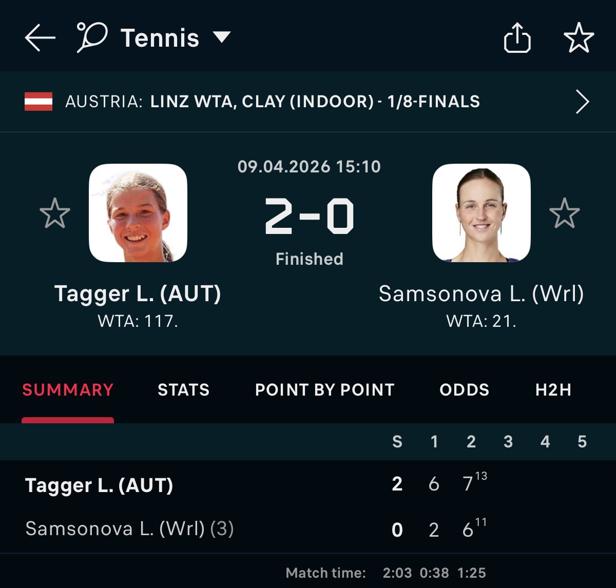 futrockstar's tweet photo. WHAT A TOURNAMENT FOR  LILLI TAGGER  AND WHAT A MATCH

18 years old and playing her home tournament, she is playing her best tennis ever.

Two 2-0 wins against Badosa then Samsonova so far and I think she's going to go all the way and win the tournament.

Nike certainly know their onions when signing the right emerging talent.
