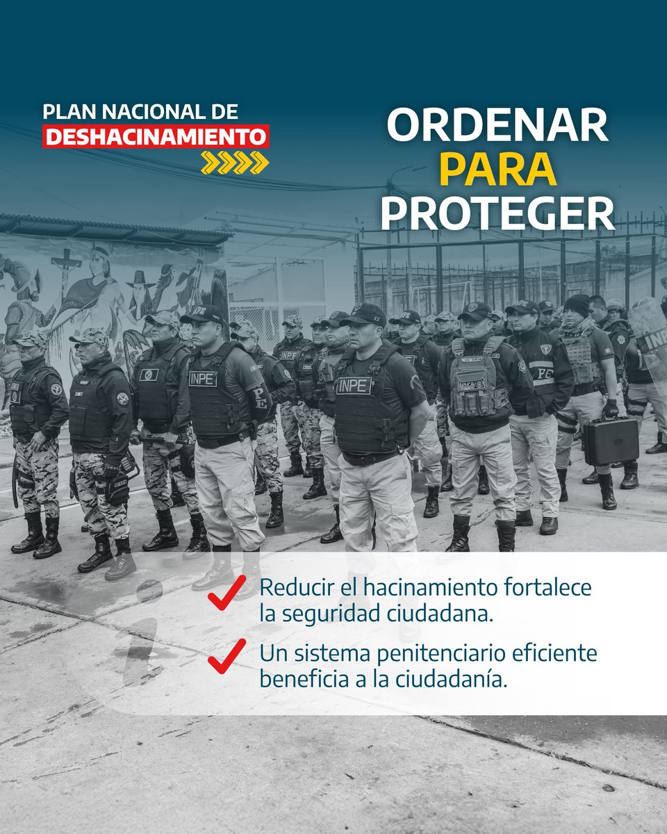 Instituto Nacional Penitenciario - INPE tweet media