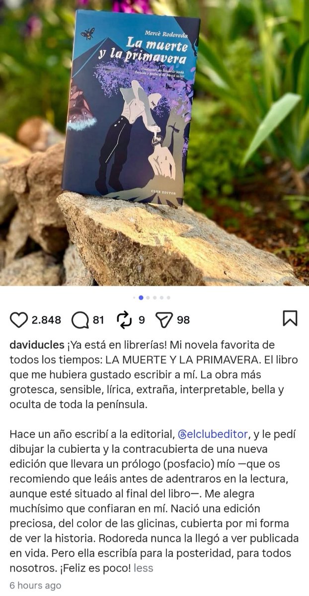 Una autèntica vergonya perpetrada per Club Editor, un insult a la memòria de Rodoreda i a tot el que defensava. La Fundació Mercè Rodoreda s'ho hauria de fer mirar. Res de nou, per altra banda.
Imatge