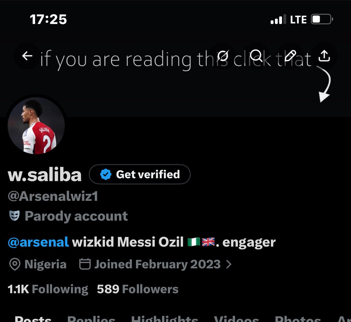 w.saliba tweet media