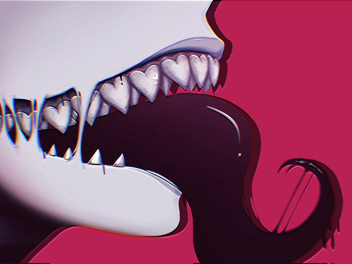 Eyara 🦷𝖍𝖔𝖗𝖗𝖔𝖗🦷💜 tweet media