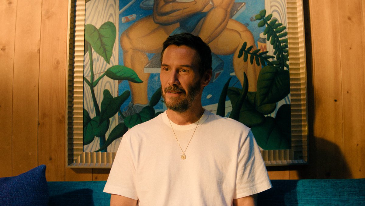 AppleTVNewsHub's tweet image. Jonah Hill’s dark comedy film #Outcome starring Keanu Reeves, is now streaming exclusively on #AppleTV