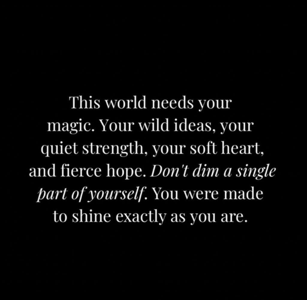 This world needs your magic ✨️🪻